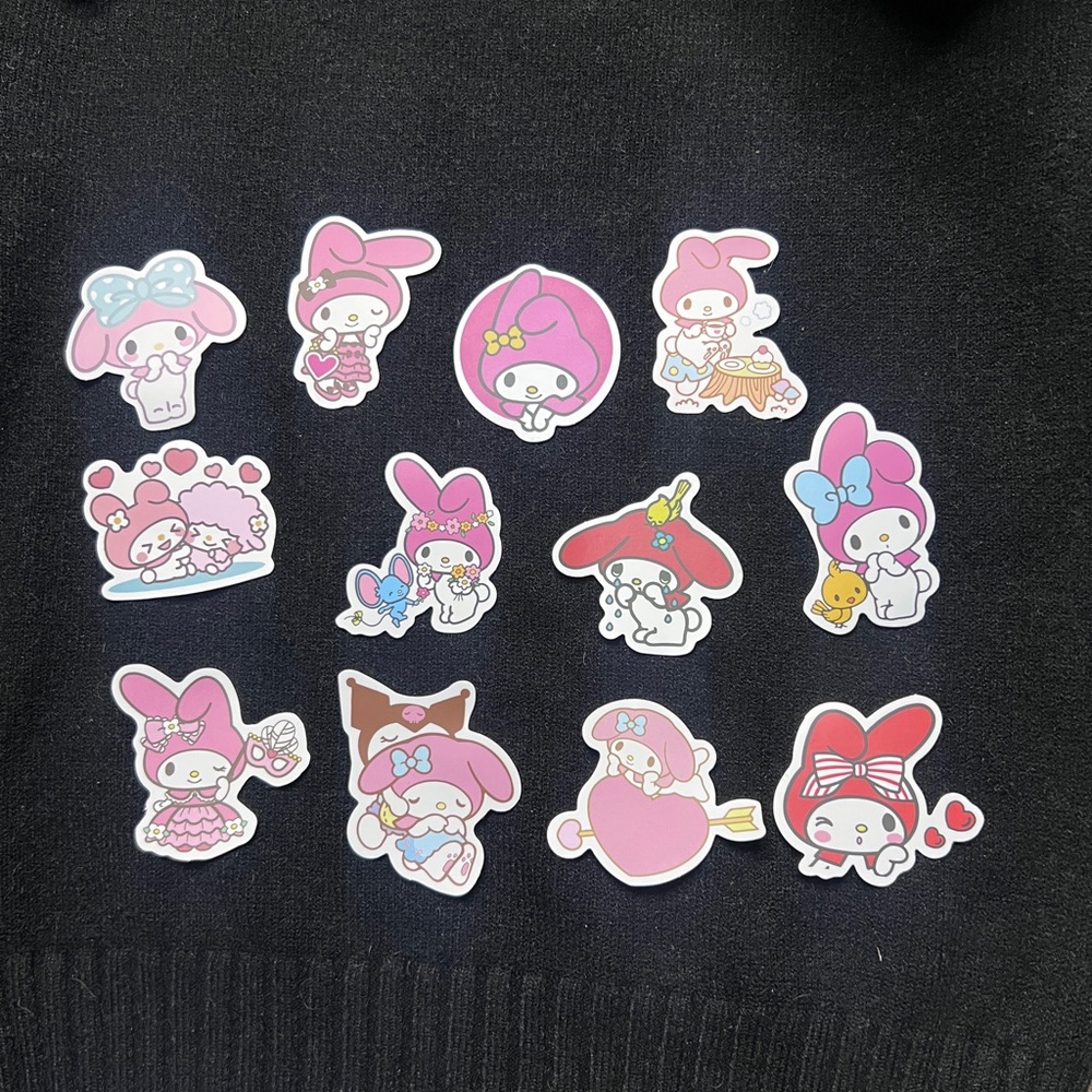 Cute Cartoon Character Sticker Set - Picture 3 of 16